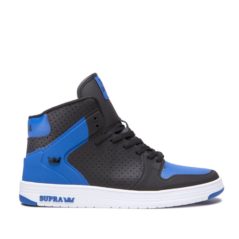 Supra Schoenen Aanbieding Hoog Heren Blauw Zwart Wit